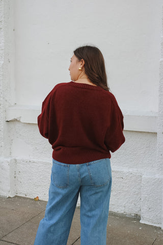 Abigail Knit Pullover Sweater