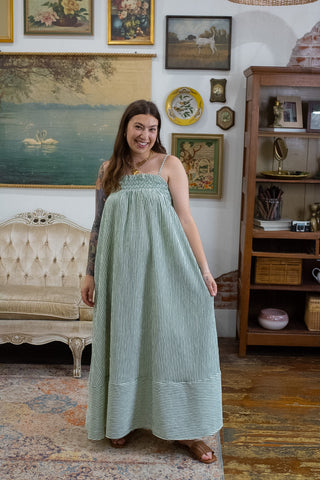 Birdie Striped Maxi Dress