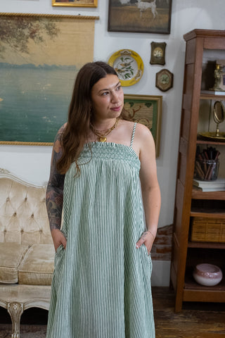 Birdie Striped Maxi Dress