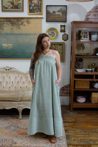 Birdie Striped Maxi Dress