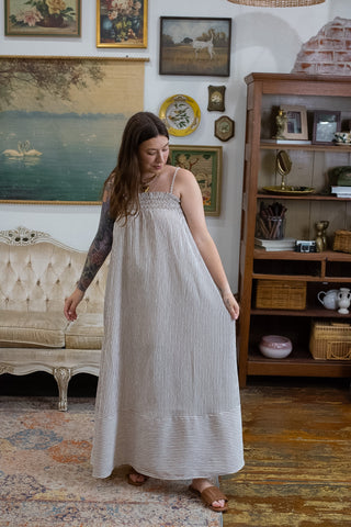 Birdie Striped Maxi Dress
