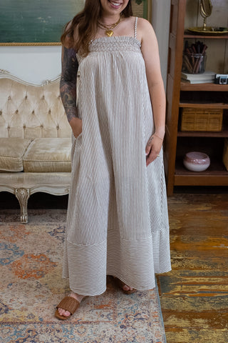 Birdie Striped Maxi Dress