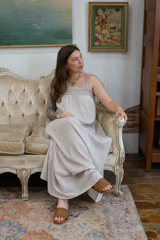 Birdie Striped Maxi Dress