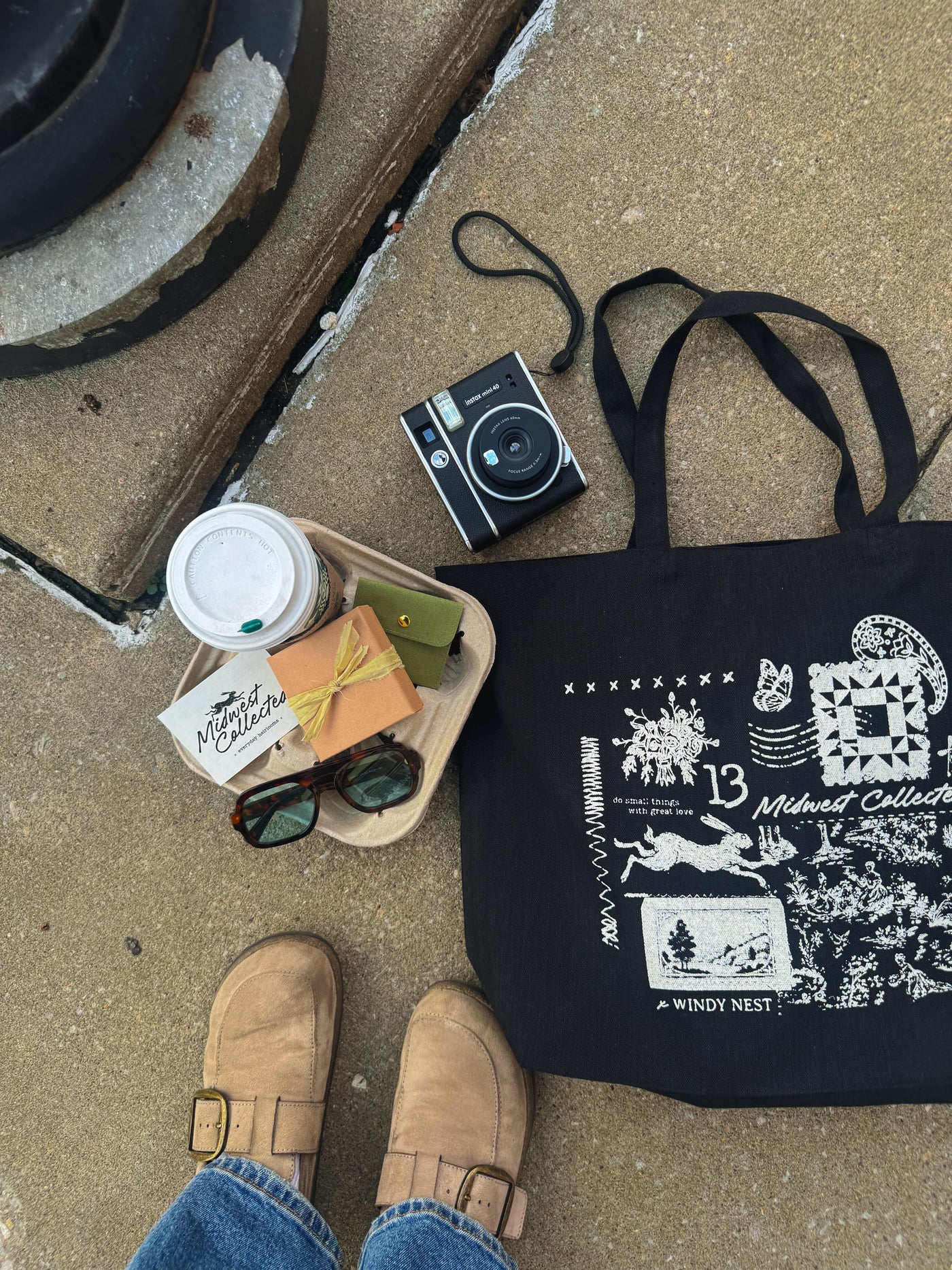 DOORBUSTER | Windy Nest Postcard Tote Bag