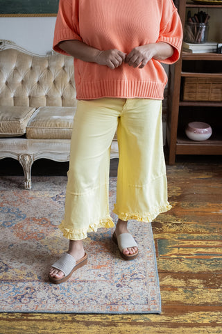 Lola Ruffle Bloomer Jeans