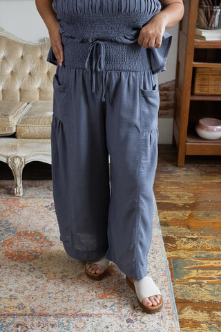 Riley Smocked Pant Set