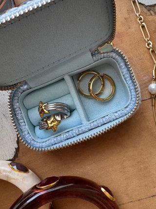 Tweed Mini Jewelry Box