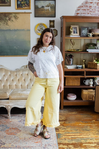 Lola Ruffle Bloomer Jeans