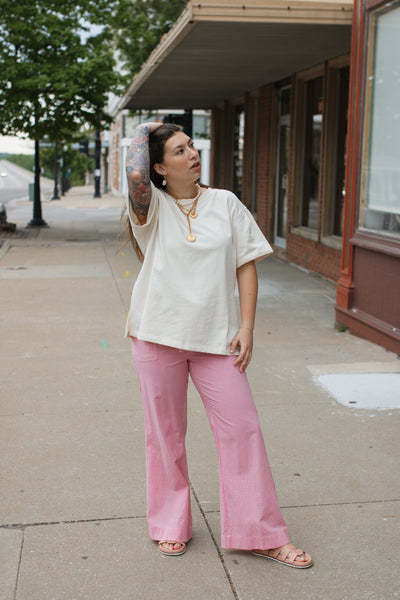 Millie Gingham Drawstring Pants