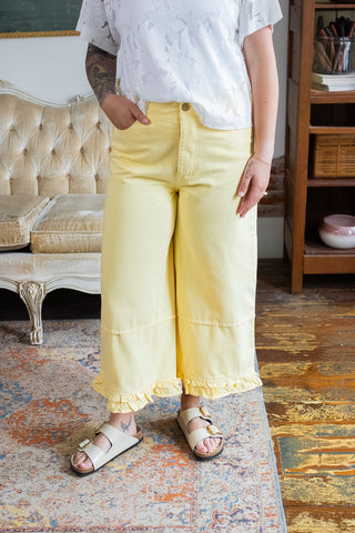 Lola Ruffle Bloomer Jeans