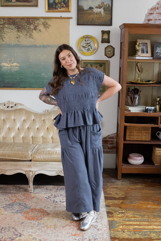 Riley Smocked Pant Set