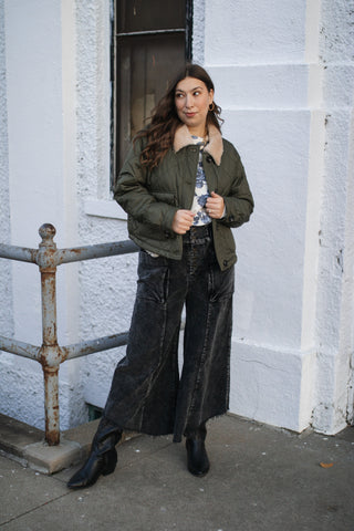 Mia Cargo Puffer Jacket