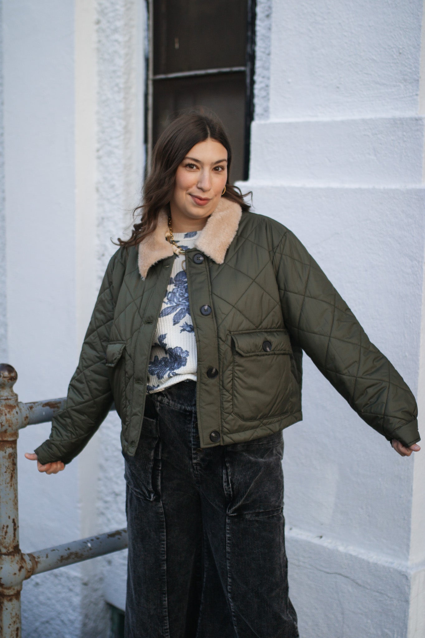 Mia Cargo Puffer Jacket