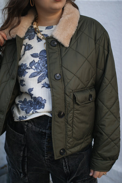 Mia Cargo Puffer Jacket