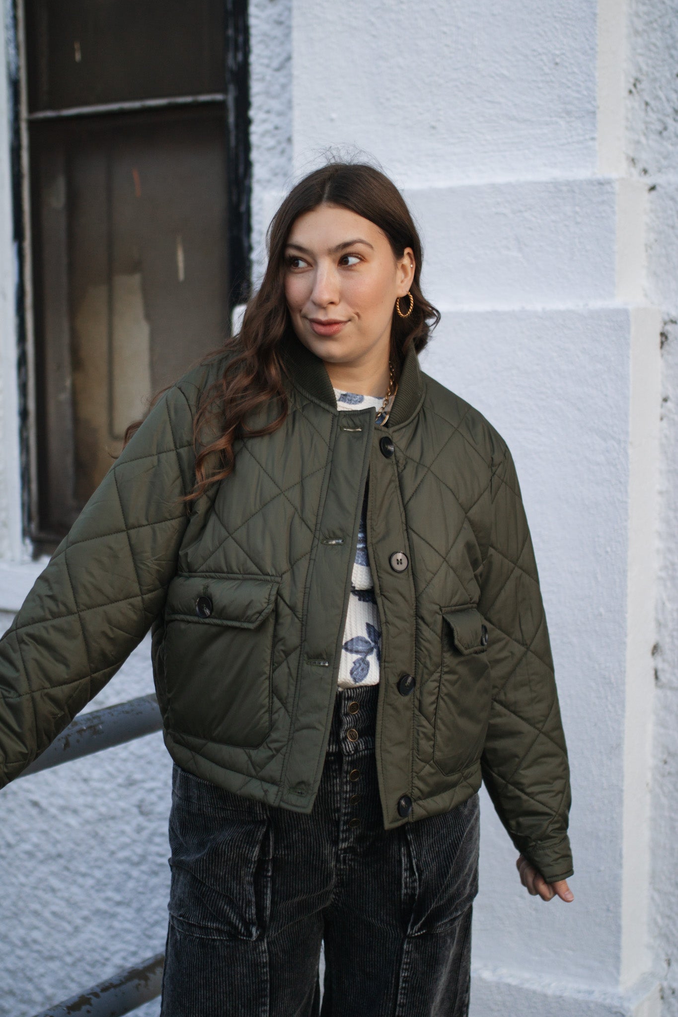 Mia Cargo Puffer Jacket