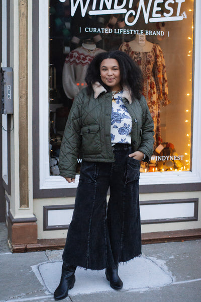 Mia Cargo Puffer Jacket