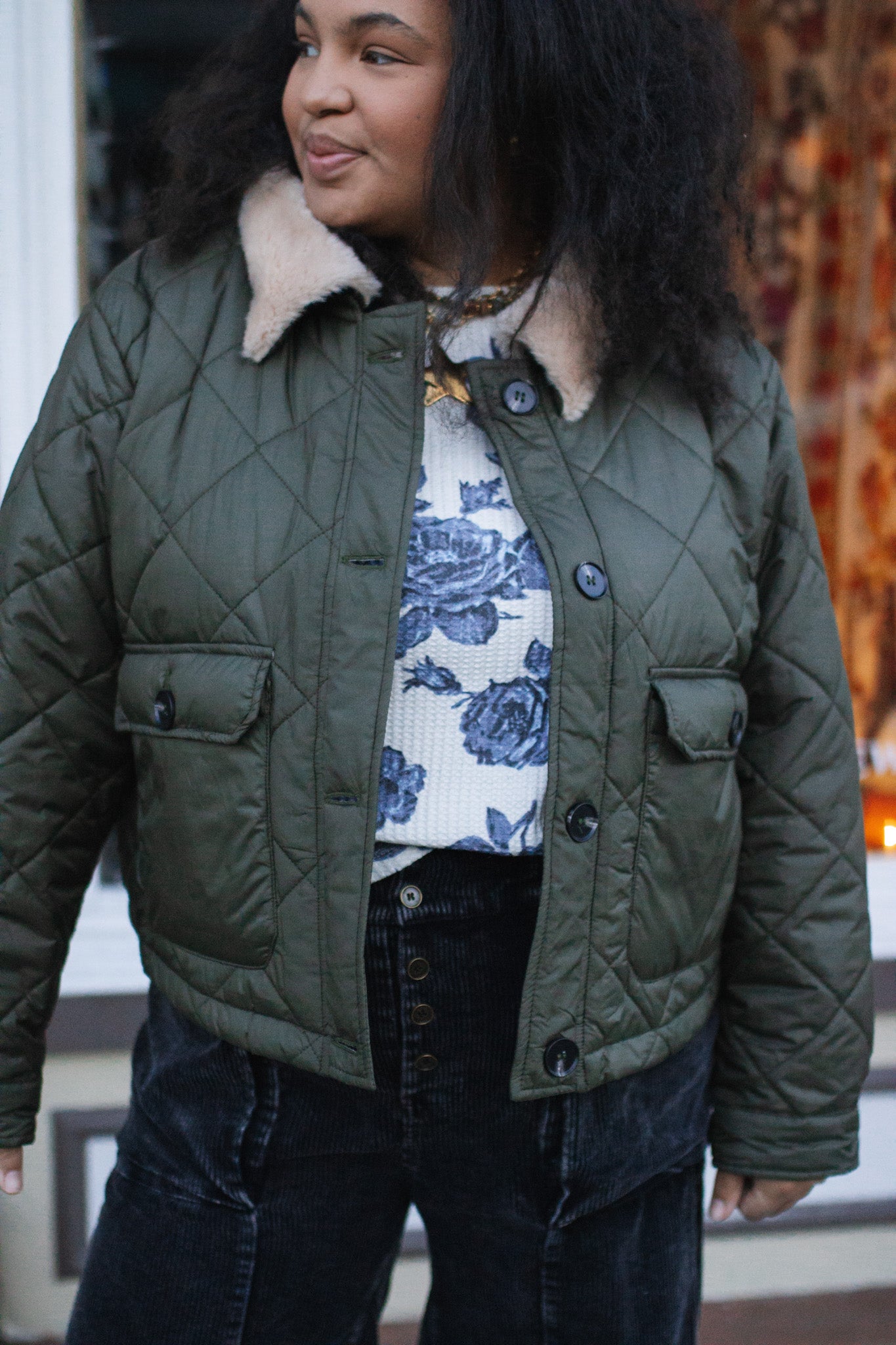 Mia Cargo Puffer Jacket