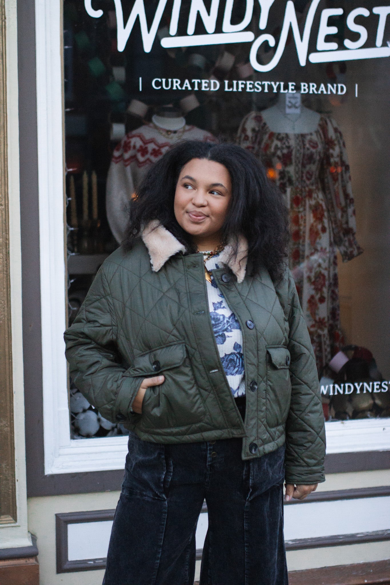 Mia Cargo Puffer Jacket