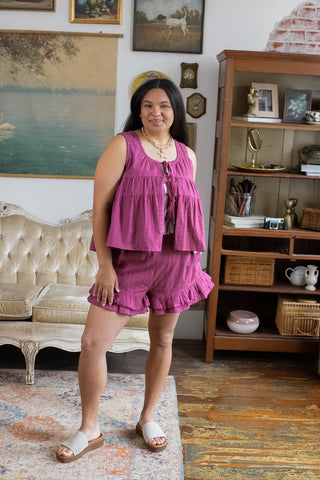 Blaire Ruffle Bloomer Set