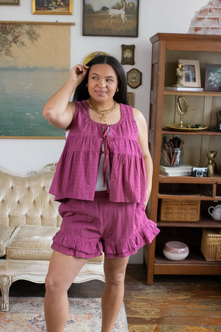 Blaire Ruffle Bloomer Set