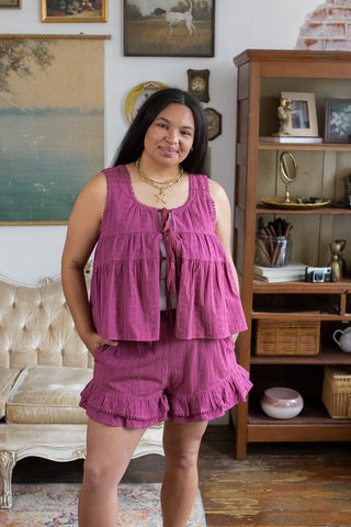 Blaire Ruffle Bloomer Set