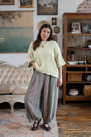 Collins Oversized Cable Knit Top