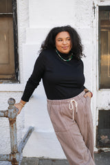 Triana Striped Pull On Pant