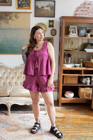 Blaire Ruffle Bloomer Set