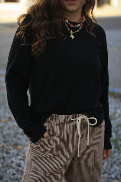 DOORBUSTER | Essential Layering Waffle Long Sleeve