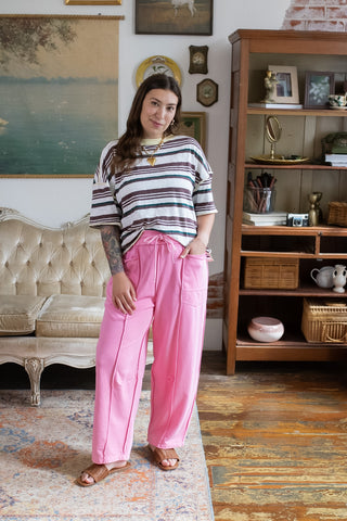 Camden Knit Barrel Pants