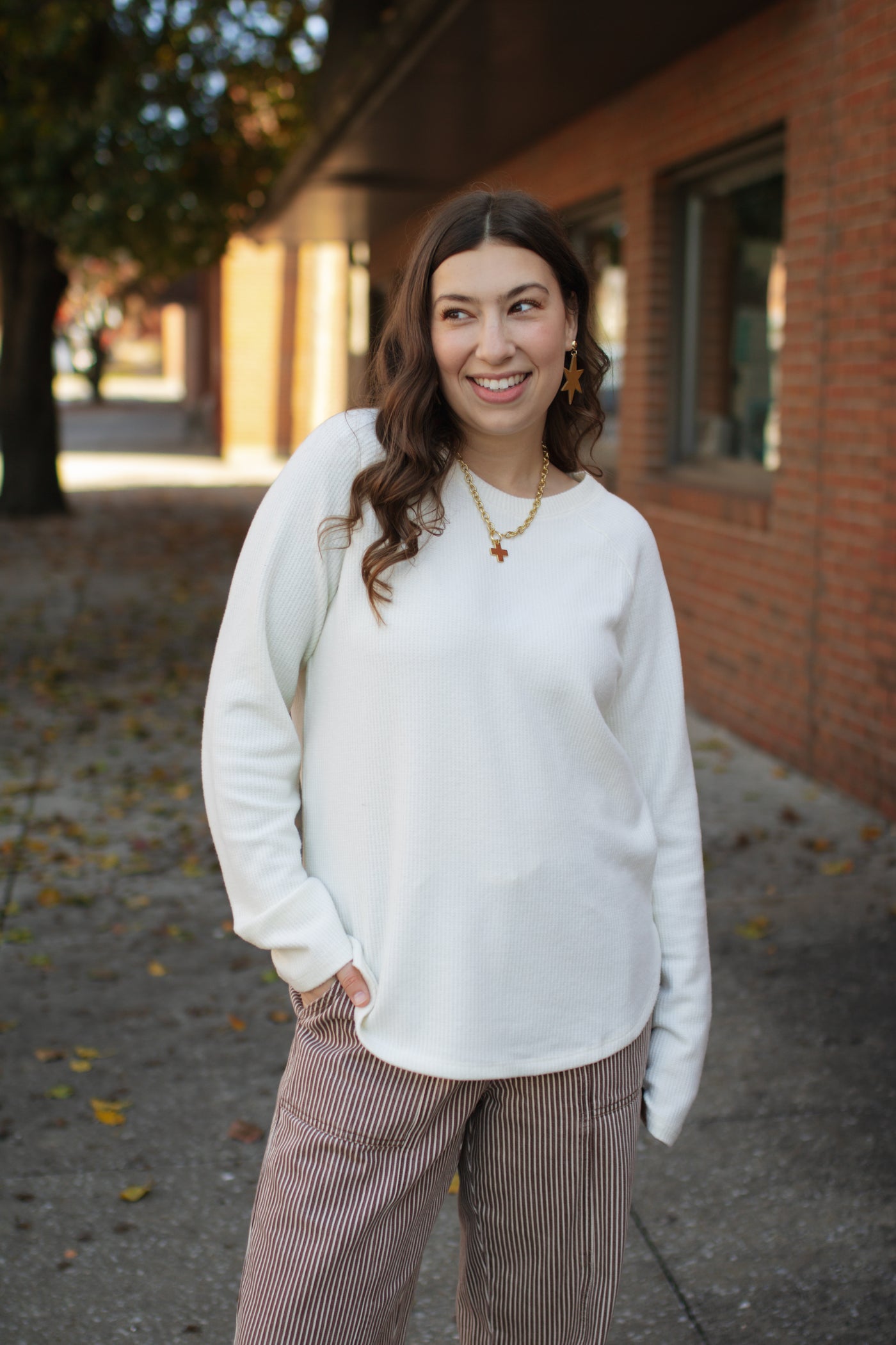 DOORBUSTER | Essential Layering Waffle Long Sleeve