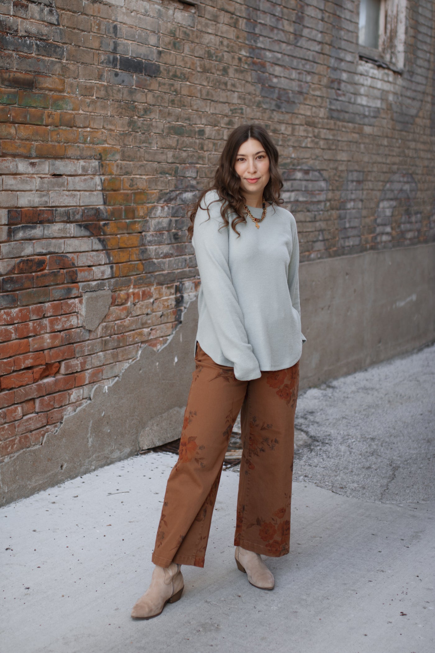 DOORBUSTER | Essential Layering Waffle Long Sleeve