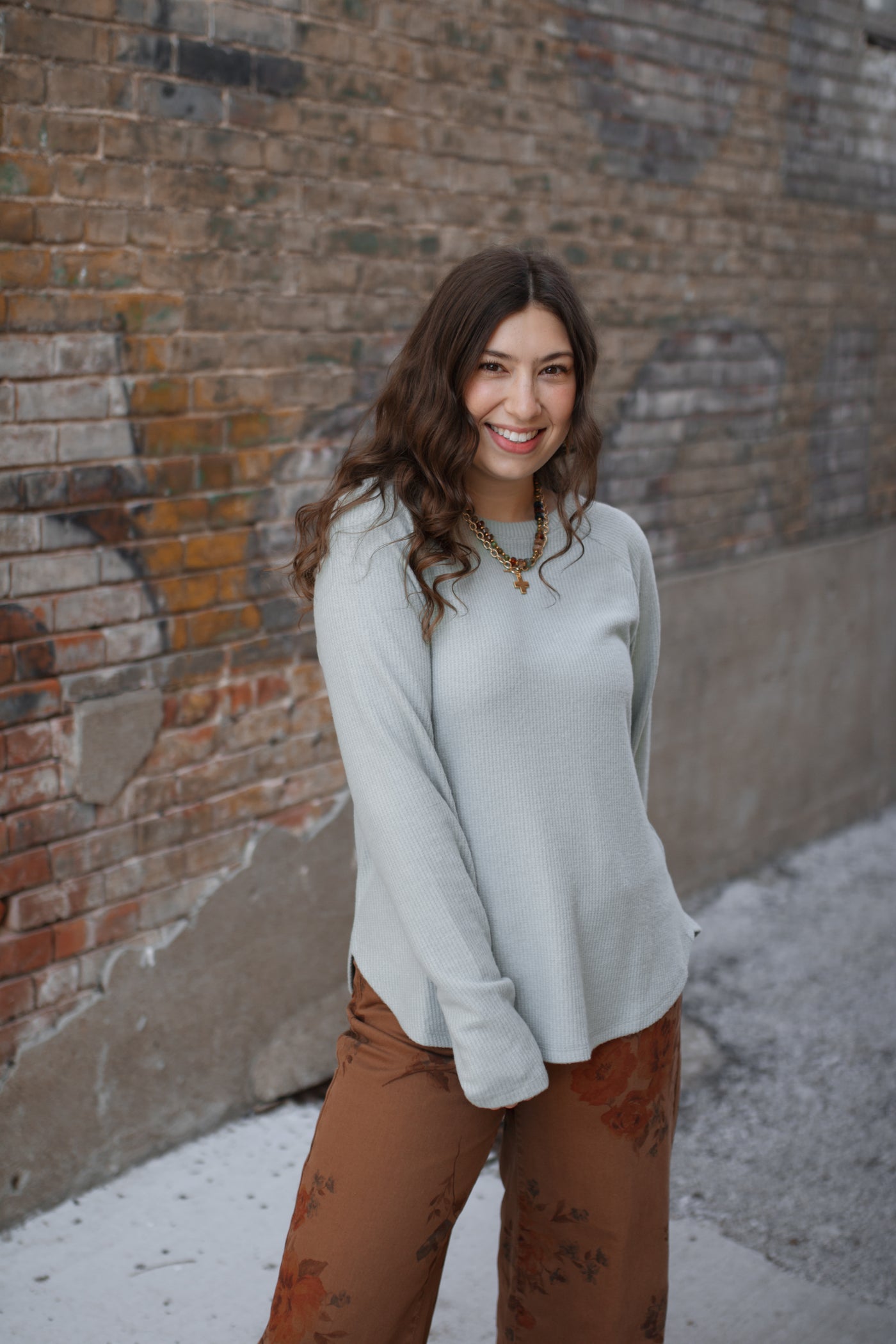 DOORBUSTER | Essential Layering Waffle Long Sleeve