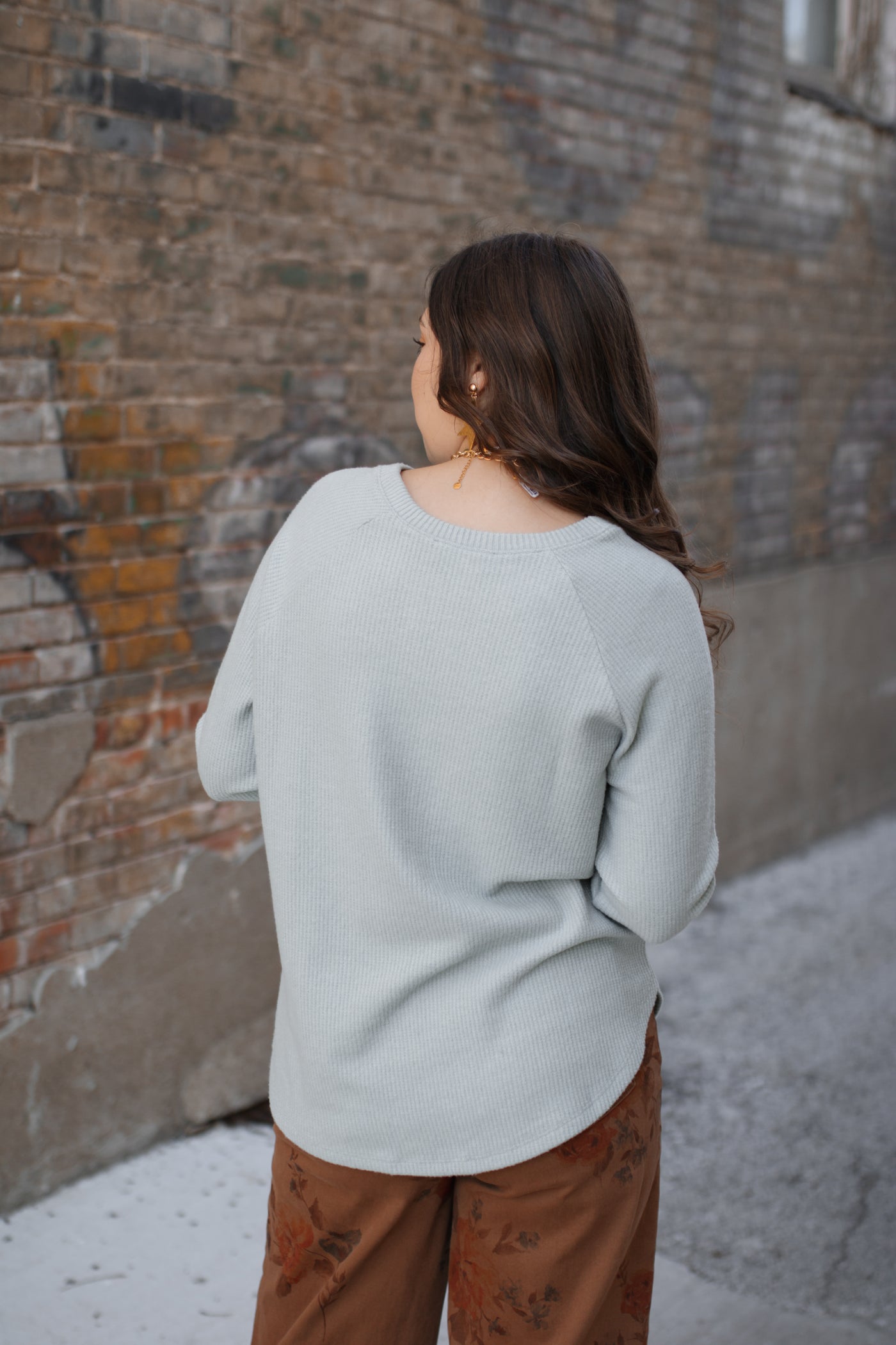 DOORBUSTER | Essential Layering Waffle Long Sleeve
