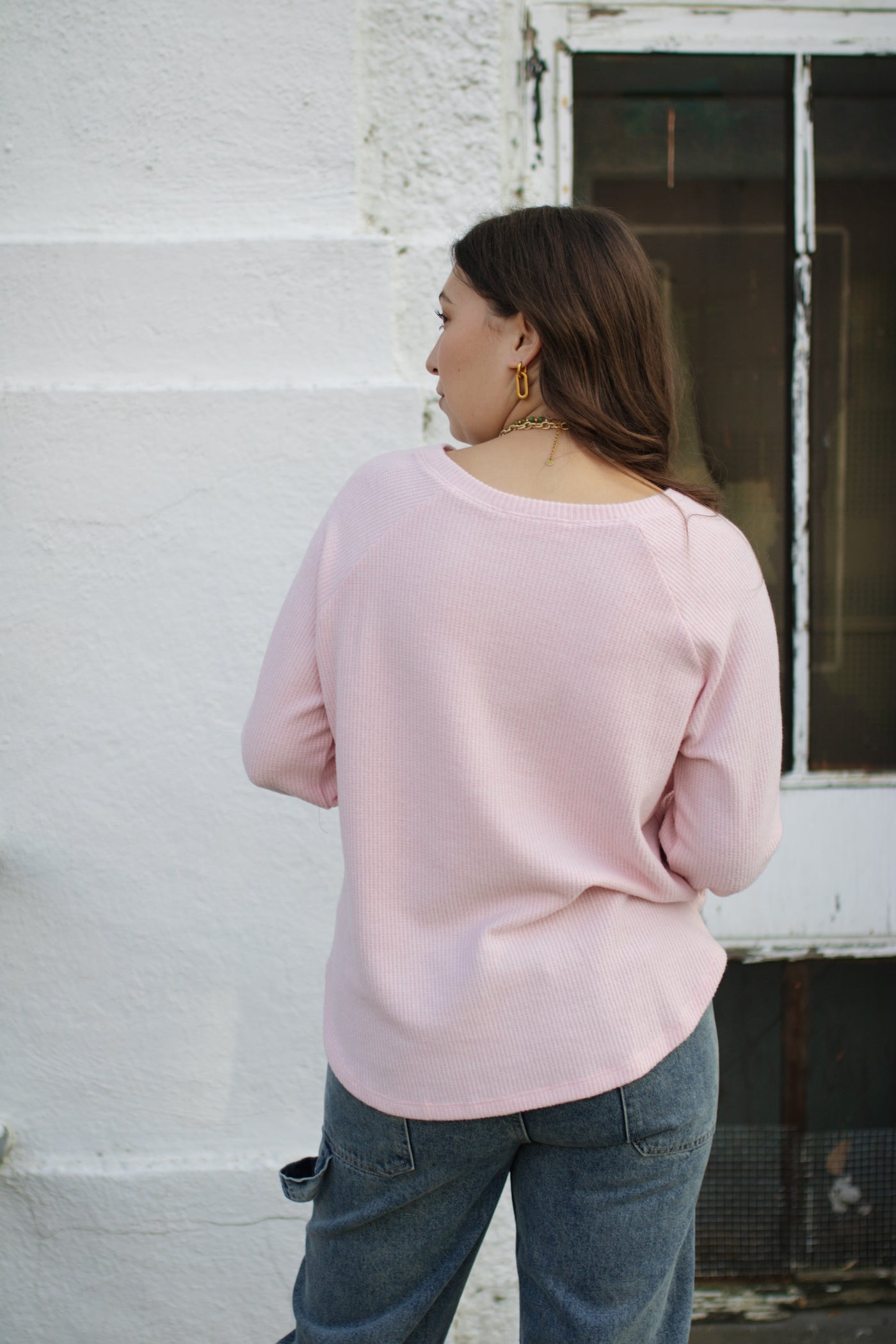 DOORBUSTER | Essential Layering Waffle Long Sleeve