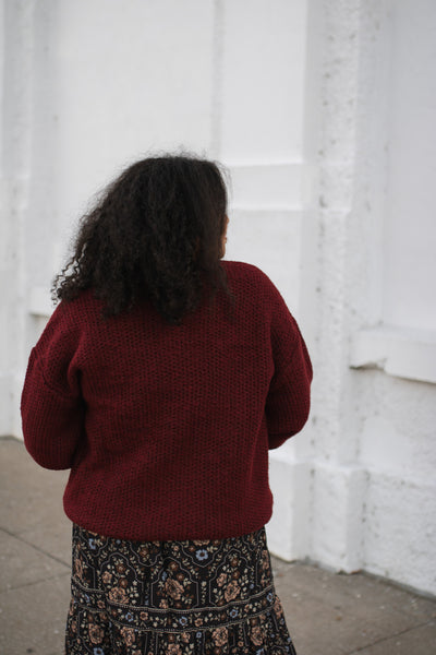 Flora Drop Shoulder Sweater