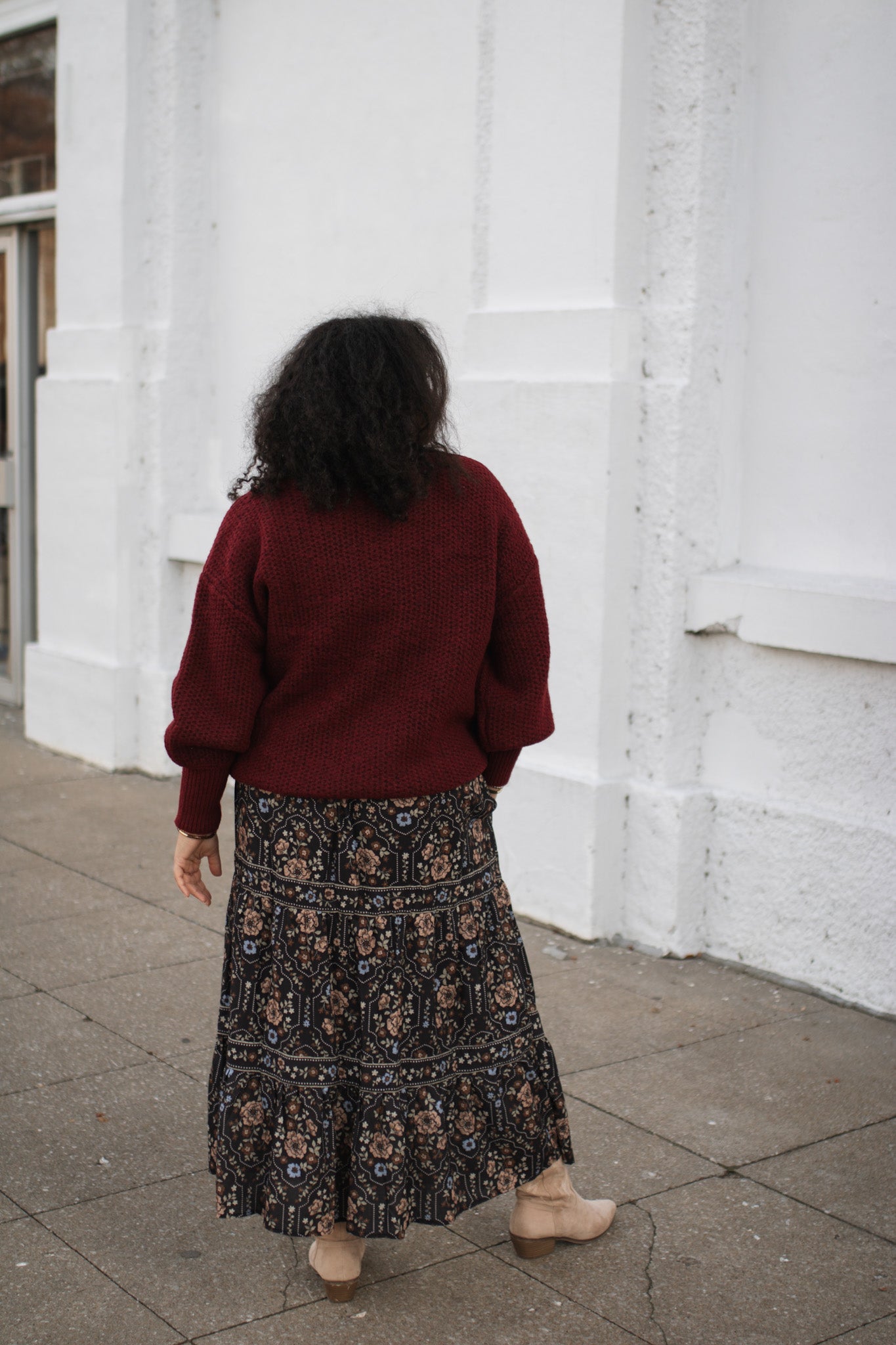 Presley Floral Maxi Skirt