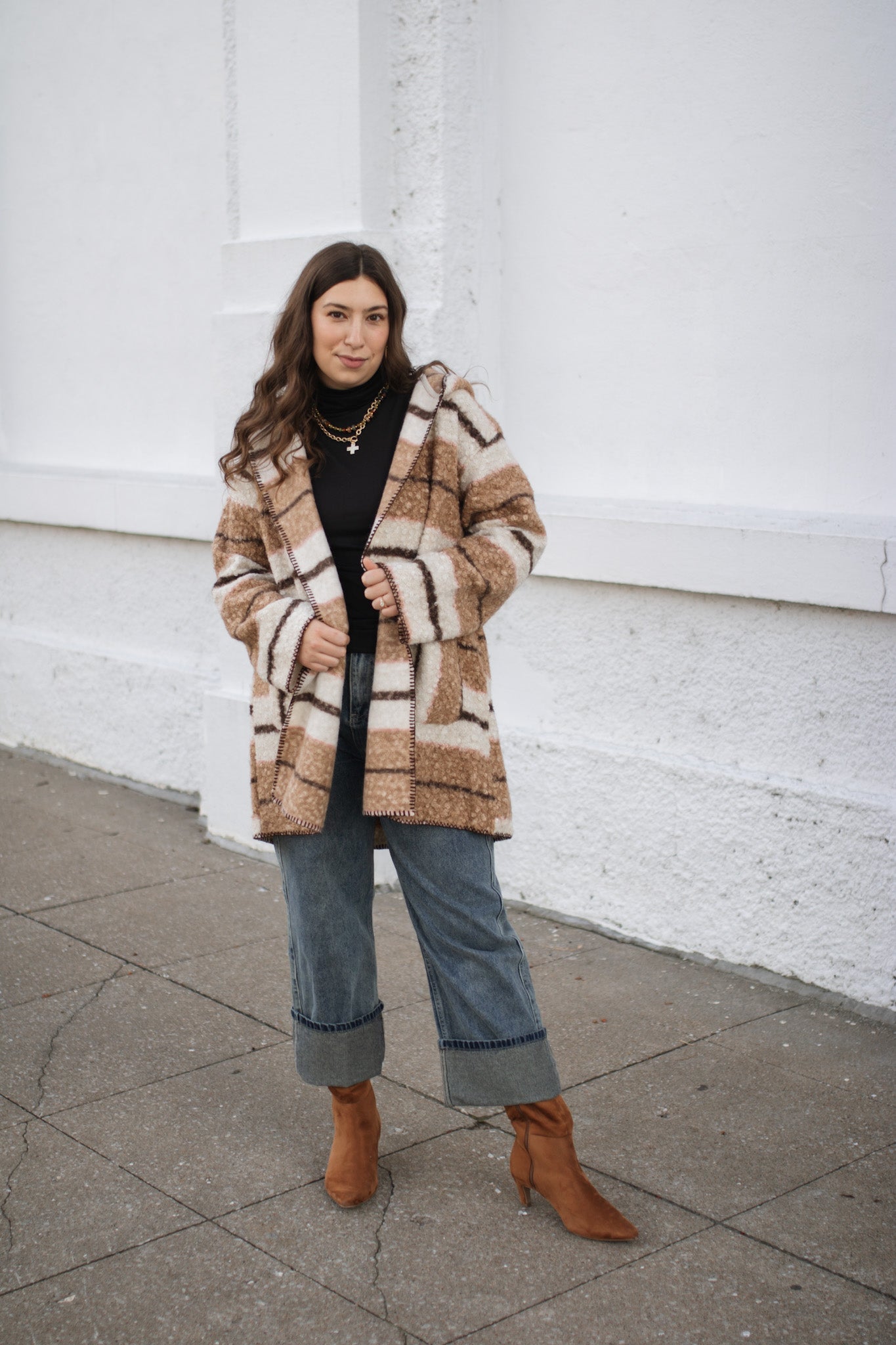 Dana Oversized Sherpa Jacket