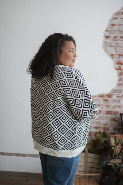 Eloise Patterned Cardigan