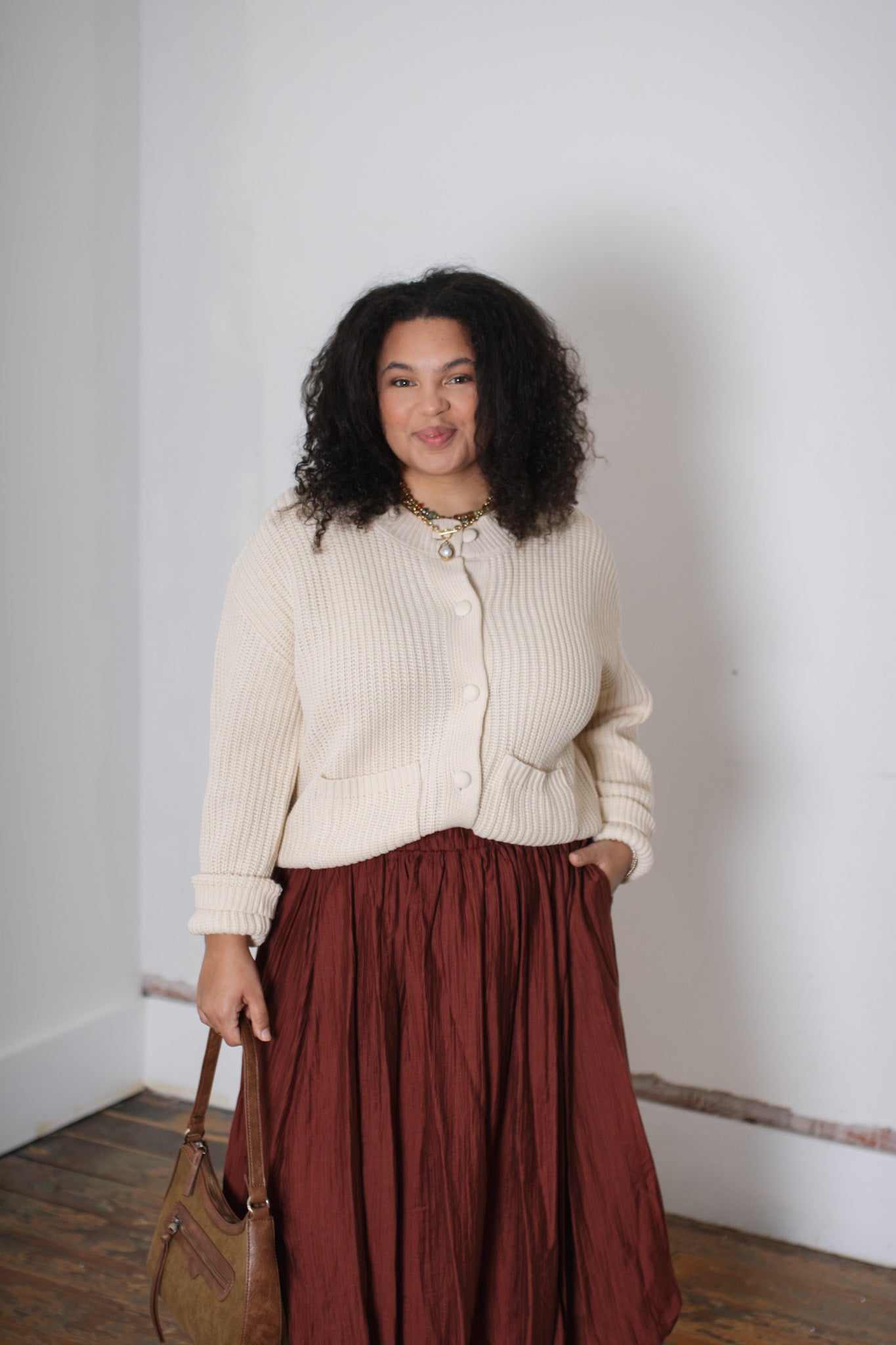 Natalie Chunky Knit Cardigan