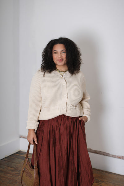 Natalie Chunky Knit Cardigan