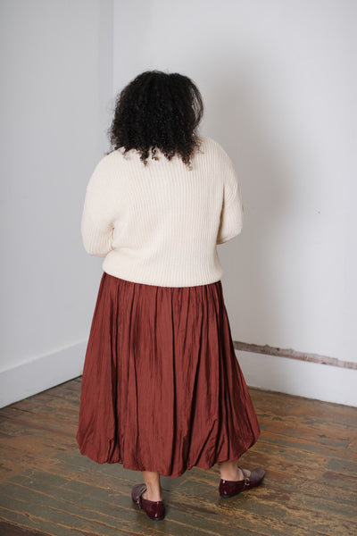 Izzie Satin Bubble Skirt