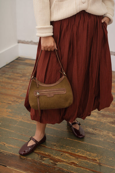 Izzie Satin Bubble Skirt