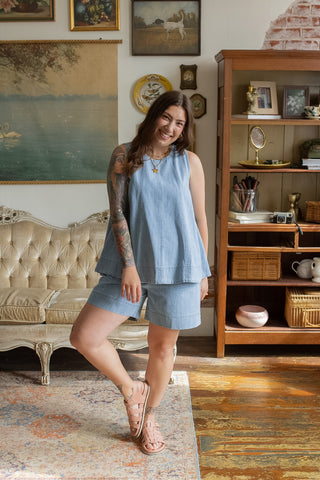 Wren Denim Weekend Set