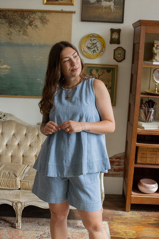 Wren Denim Weekend Set