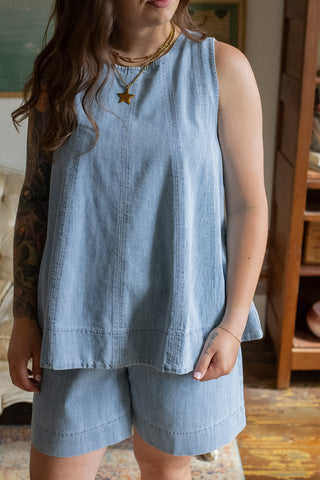 Wren Denim Weekend Set