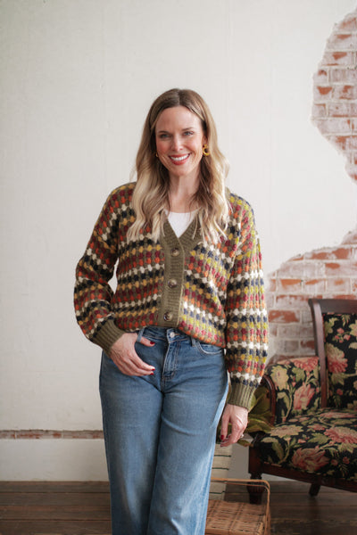 Heather Boyfriend Knit Cardigan