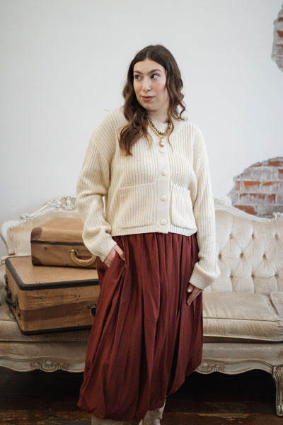 Natalie Chunky Knit Cardigan