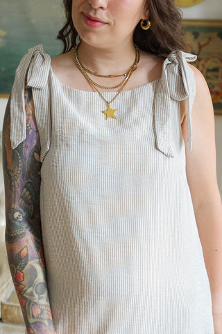Nova Shift Mini Dress