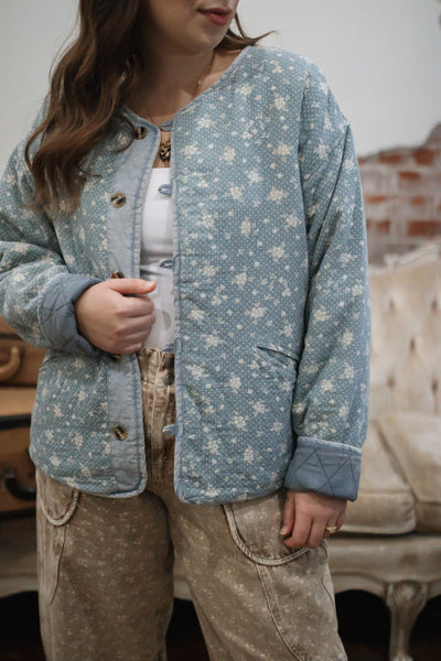 Austin Floral Quilted Jacket